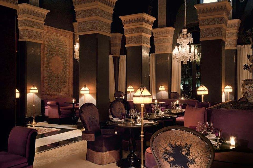 Готель Selman Marrakech El Makina Ресторан фото